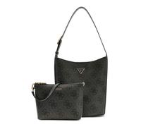 GUESS borsa a tracolla Meridian II Bucket Bag Coal Logo