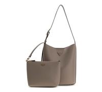 GUESS borsa a tracolla Meridian II Bucket Bag Dark Taupe