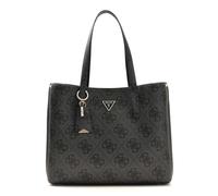 GUESS borsa a tracolla Meridian II Girlfriend Tote Bag Coal Logo grigio scuro