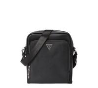 GUESS Borsa a tracolla 'MILANO TOP ZIP XBDY W FRT PCKT' nero / argento Uomo GUESS One Size