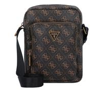 GUESS Borsa a tracolla 'MILANO XBODY W FRONT POCKET' marrone scuro / oro Uomo GUESS One Size