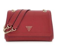 GUESS borsa a tracolla Noelle II Convertible Xbody Flap Bag Garnet rosso scuro