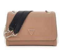GUESS borsa a tracolla Noelle II Convertible Xbody Flap Bag Tan Multi grigio talpa