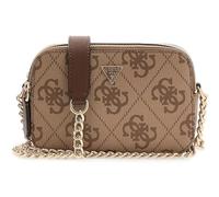GUESS borsa a tracolla Noelle II Crossbody Camera Bag Latte Logo/Brown marrone chiaro