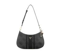 GUESS borsa a tracolla Noelle II Top Zip Shoulder Bag Coal Logo grigio scuro