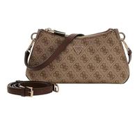 GUESS borsa a tracolla Noelle II Tri Compartment Shoulder Crossbody Bag Latte Logo/Brown marrone