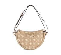 GUESS borsa a tracolla Silia Mini Convertible Shoulder Bag Biscotti Logo grigio talpa