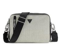 GUESS borsa a tracolla Torino Camera Bag Double Zip Black / White
