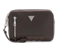 GUESS borsa a tracolla Torino Camera Bag Double Zip Dark Brown