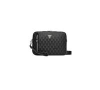 GUESS Borsa a Tracolla Torino G Wave, Nero, 23 x 16 x 6,8 cm, Similpelle