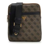 GUESS borsa a tracolla Vezzola Smart Crossbody Flat Bag Coffee marrone chiaro