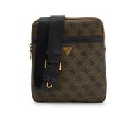 GUESS Borsa a tracolla 'VEZZOLA' terra d'ombra / nero Uomo GUESS One Size