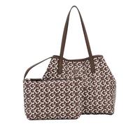 GUESS borsa a tracolla Vikky II Tote Bag Brown Multi Logo