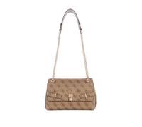 GUESS borsa a tracolla Yesba Convertible Xbody Flap Latte Logo marrone