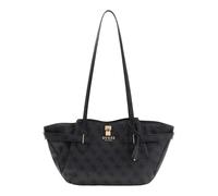 GUESS borsa a tracolla Yesba Girlfriend Shoulder Satchel Bag Coal Logo grigio scuro