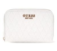 GUESS borsa Betula SLG Medium Zip Around Wallet White