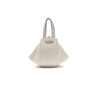 GUESS borsetta Anise Top Handle Pouch - Stone Logo - Avorio