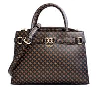 GUESS Borsa Borsetta con Manici Arlena Girlfriend Cartella Mocha Logo Nuovo