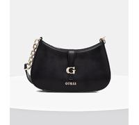 GUESS BORSA CARRIE ZIP SHOULDER DONNA SHOULDER BAG ZIP AROUND ECOPELLE LOGO T...