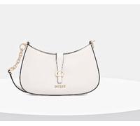 GUESS BORSA CARRIE ZIP SHOULDER DONNA SHOULDER BAG ZIP AROUND ECOPELLE LOGO T...