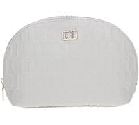 Guess Borsa Cosmetica Da Donna ovale bianco