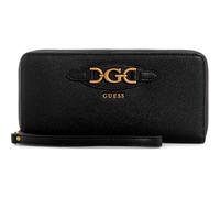 GUESS Borsa da donna Malva Slg grande zip intorno nero, Nero, One Size, Malva Slg Grande Zip Intorno