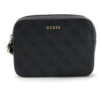 GUESS borsa da polso Small Necessaire Coal Logo