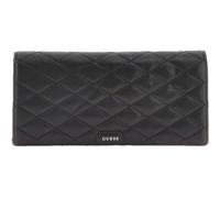GUESS borsa da sera Leather Pouch Black