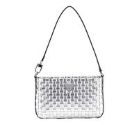 GUESS borsa da sera Twiller Mini Top Zip Shoulder Bag Silver