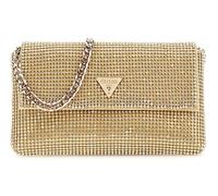 GUESS borsa da sera Zalina Mini Flap Clutch Gold