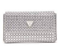 GUESS borsa da sera Zalina Mini Flap Clutch Silver