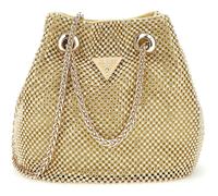 GUESS borsa da sera Zalina Mini Pouch Gold