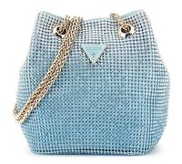GUESS borsa da sera Zalina Mini Pouch Powder Blue