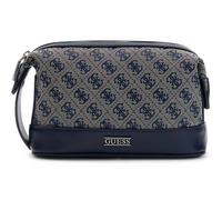 GUESS borsa da toilette Boston Necessaire Sand Blue blu scuro