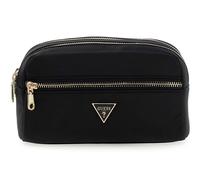 GUESS borsa da toilette Double Zip Black