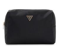 GUESS borsa da toilette Large Top Zip Black nero