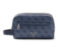 GUESS borsa da toilette Milano Necessaire S Blue Denim