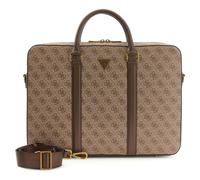 GUESS Borsa portadocumenti 'Milano' cioccolato / cappuccino Uomo GUESS One Size