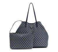 GUESS borsa da viaggio borsa a tracolla G Wave II Travel 2 In 1 Trolley Tote Blue Logo