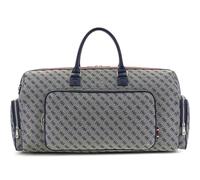 GUESS borsa da viaggio Boston Weekender Sand Blue multicolore