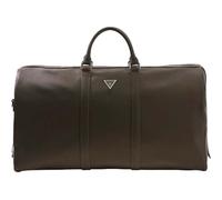 GUESS borsa da viaggio Certosa Weekender Brown Shitake grigio talpa