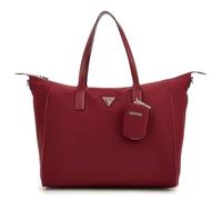 GUESS borsa da viaggio con scomparto per laptop Follie Carryon Large Tote Rust Red rosso scuro