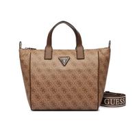 GUESS borsa a tracolla Follie Small Tote Bag Latte Logo