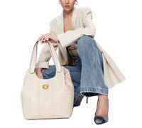 Guess Borsa Donna Shopper Lovide Tote Hobo Stone Trapuntata Nuova