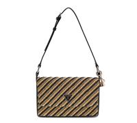 GUESS BORSA DONNA SHOULDER FLAP BAG SIMONA NATURAL BLACK HWWG92 125