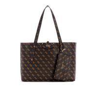 GUESS Borsa Eco Brenton, Logo marrone, taglia unica