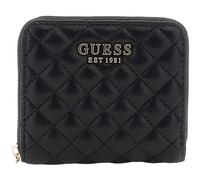 PORTAFOGLIO DONNA GUESS eco rianee portafoglio ziparound piccolo NERO ND scelta