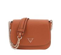 GUESS Fedora Flap Shoulder Bag Cognac