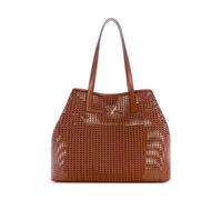 GUESS Borsa grande 2 in 1 Brigitta testurizzata cognac