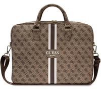 GUESS Strisce Stampate da 4 g, Borsa Unisex-Adulto, Marrone, Check Description